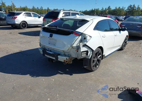 2019 Honda Civic Sport z USA, uszkodzony, nr VIN SHHFK7H43KU419824